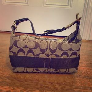 Barely Used Coach Mini Bag- Brown